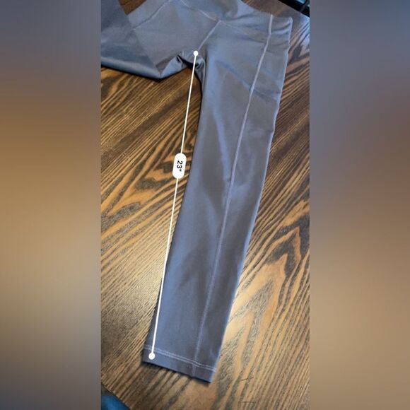 Victoria Secret purple Leggings Sz 4/170/66A pockets GUC - Picture 11 of 12